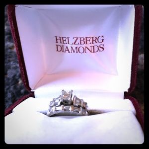 Diamond wedding set